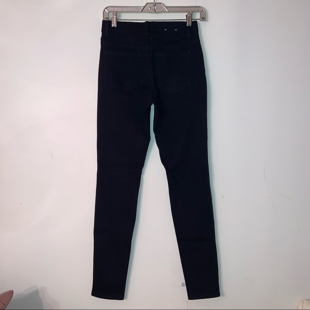 Navy blue skinny jeans